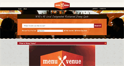 Desktop Screenshot of menuvenue.com
